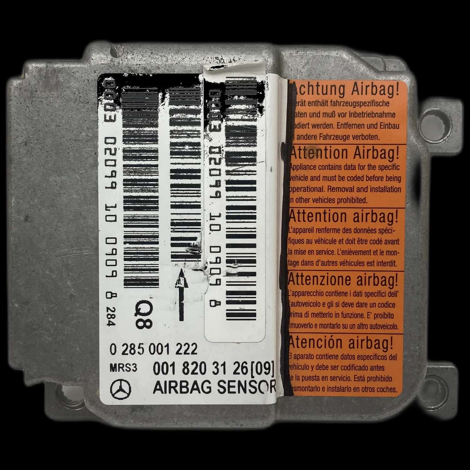 Réparation calculateur airbag Mercedes-Benz SLK R170