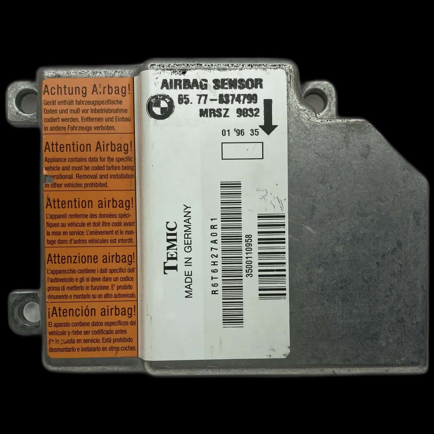 Réparation calculateur airbag BMW Série 3 E36