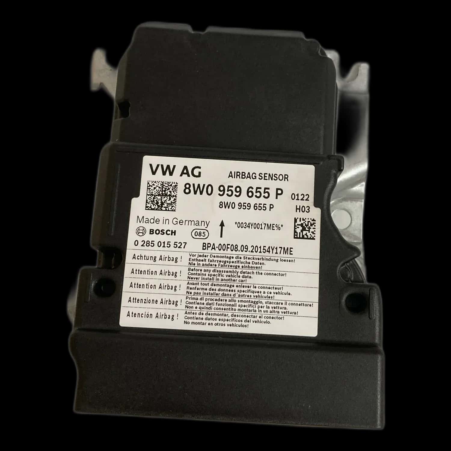 Réparation calculateur airbag Audi S5 F5