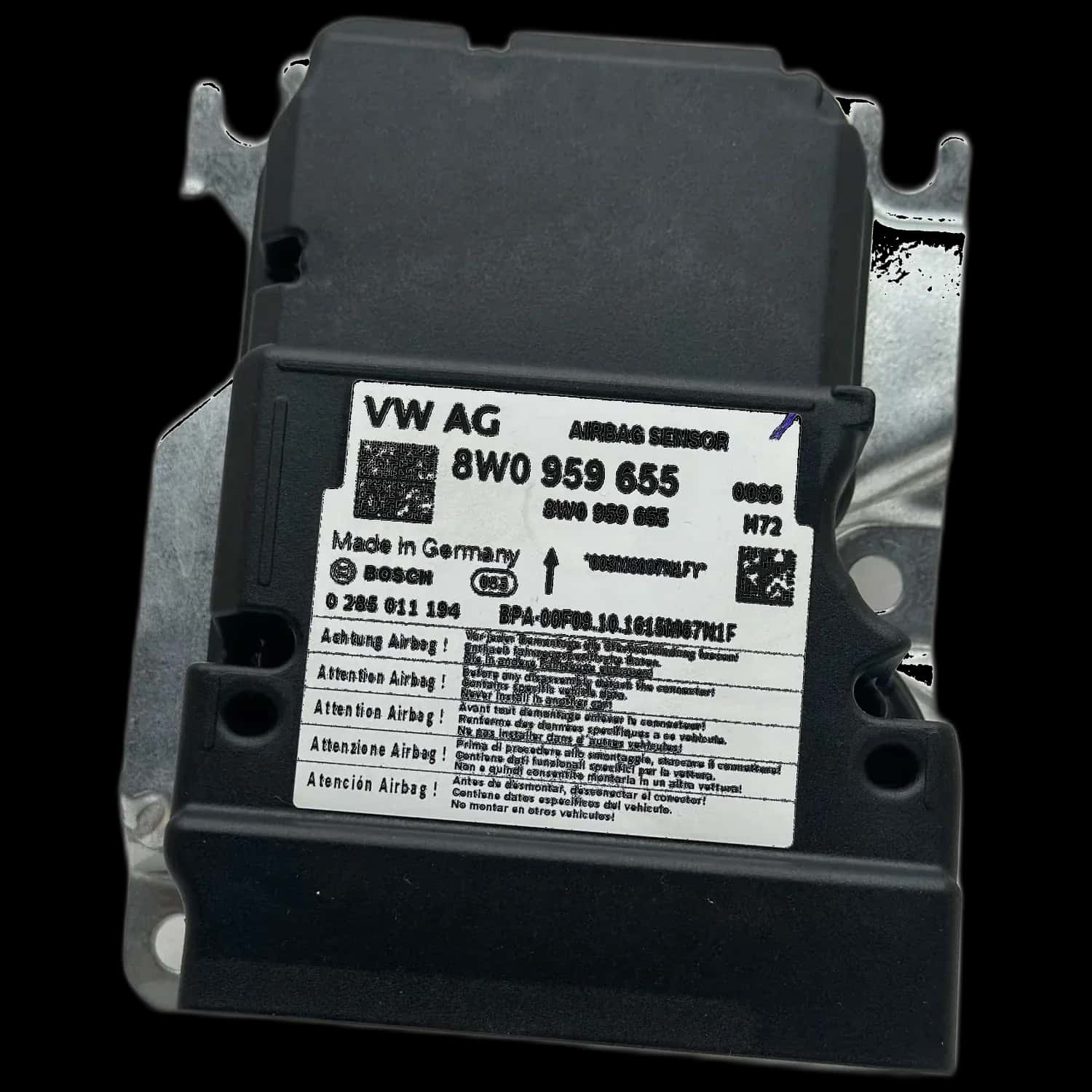 Réparation calculateur airbag Audi RS4 B9 8W