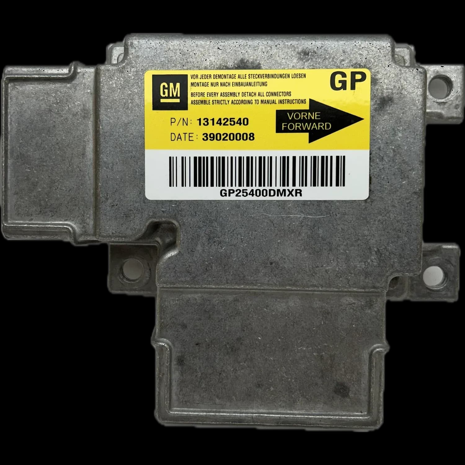 Réparation calculateur airbag Opel Vectra C