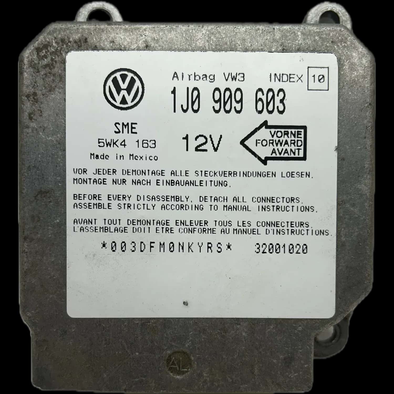 Réparation calculateur airbag Ford Galaxy 2