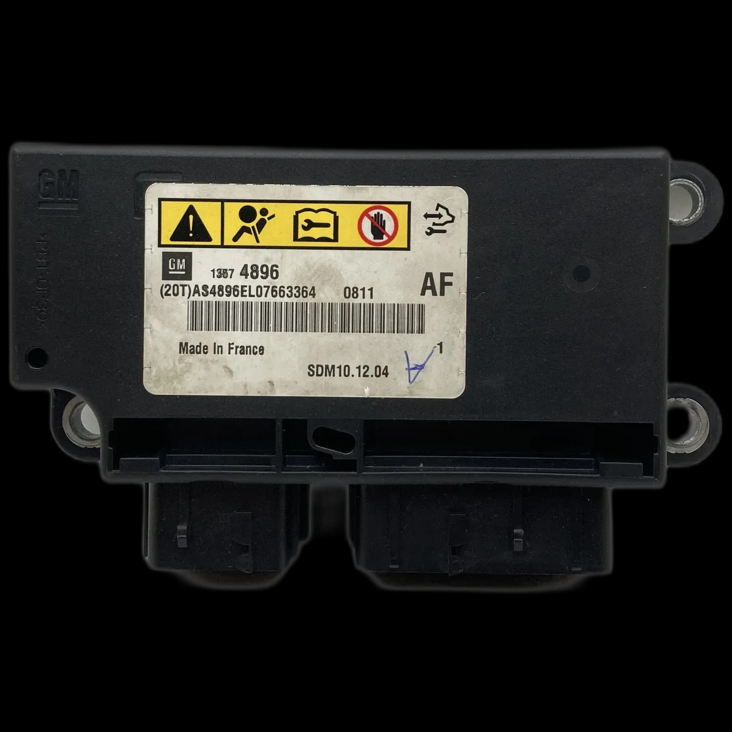 Réparation calculateur airbag Opel Karl A