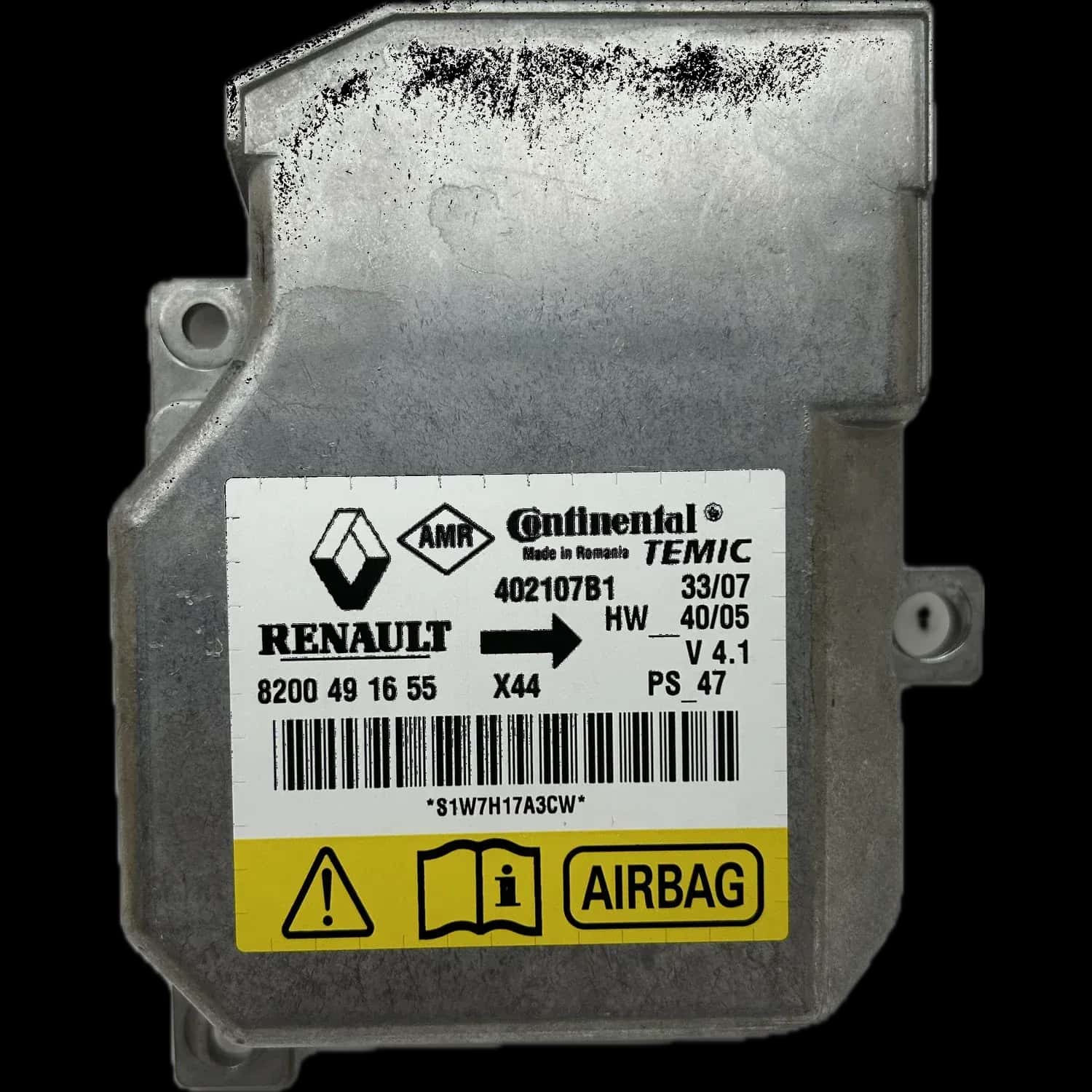 Réparation calculateur airbag Renault Twingo II