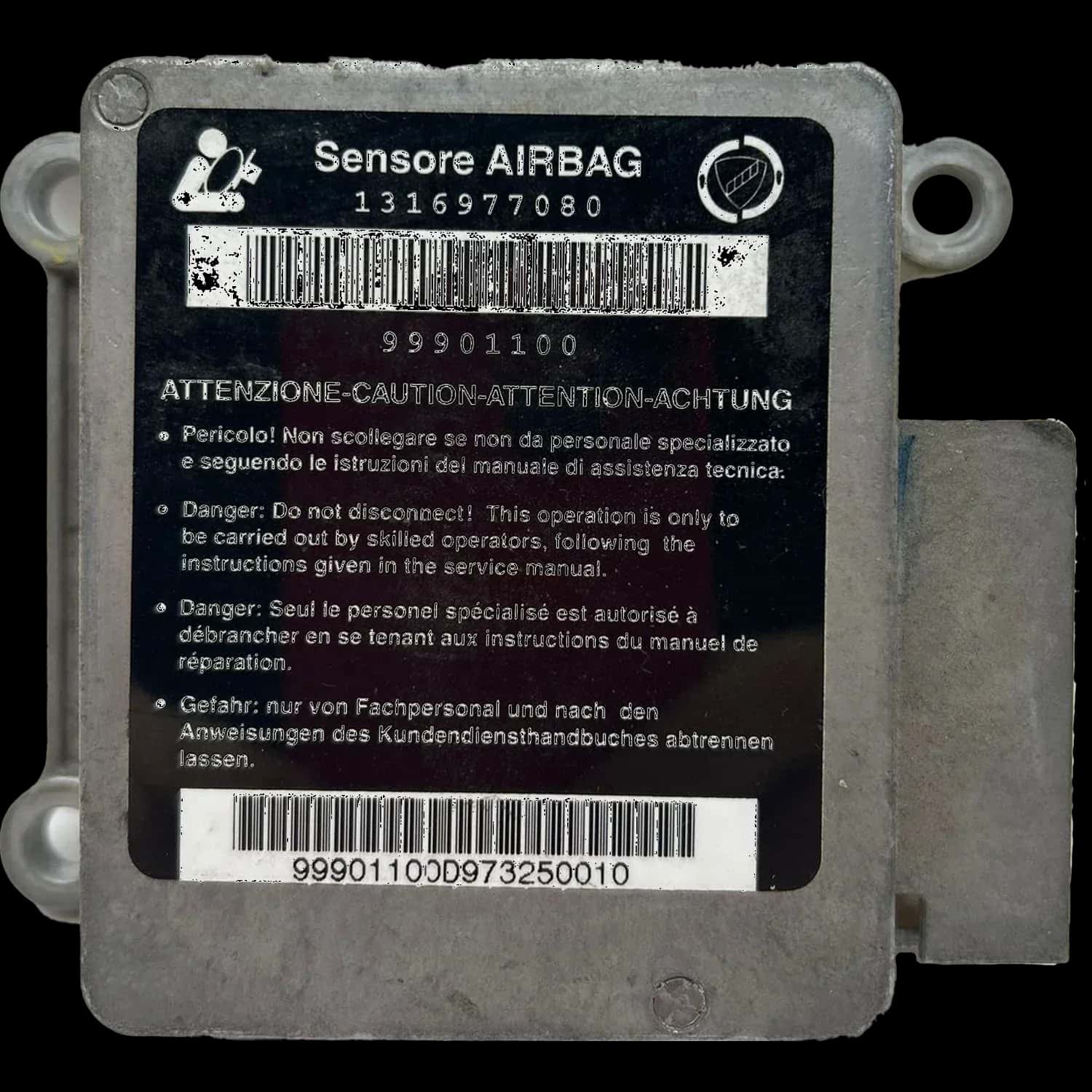 Réparation calculateur airbag Peugeot Boxer I