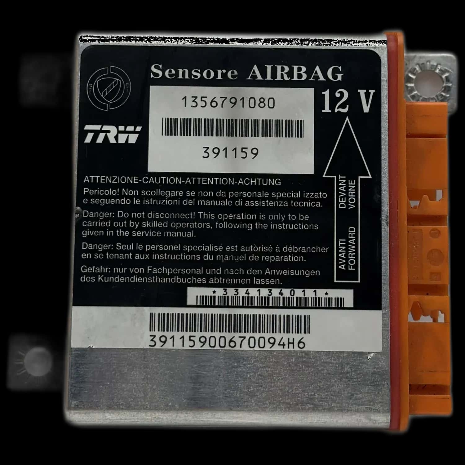 Réparation calculateur airbag Citroën Jumper I