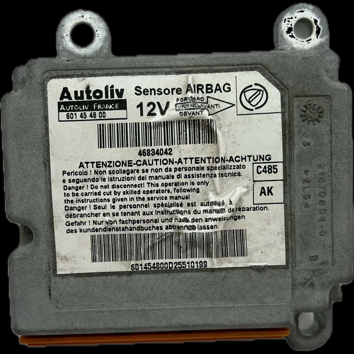 Réparation calculateur airbag Lancia Y 840