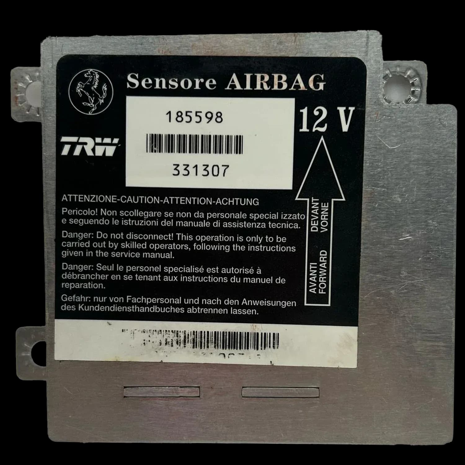 Réparation calculateur airbag Ferrari Enzo F140