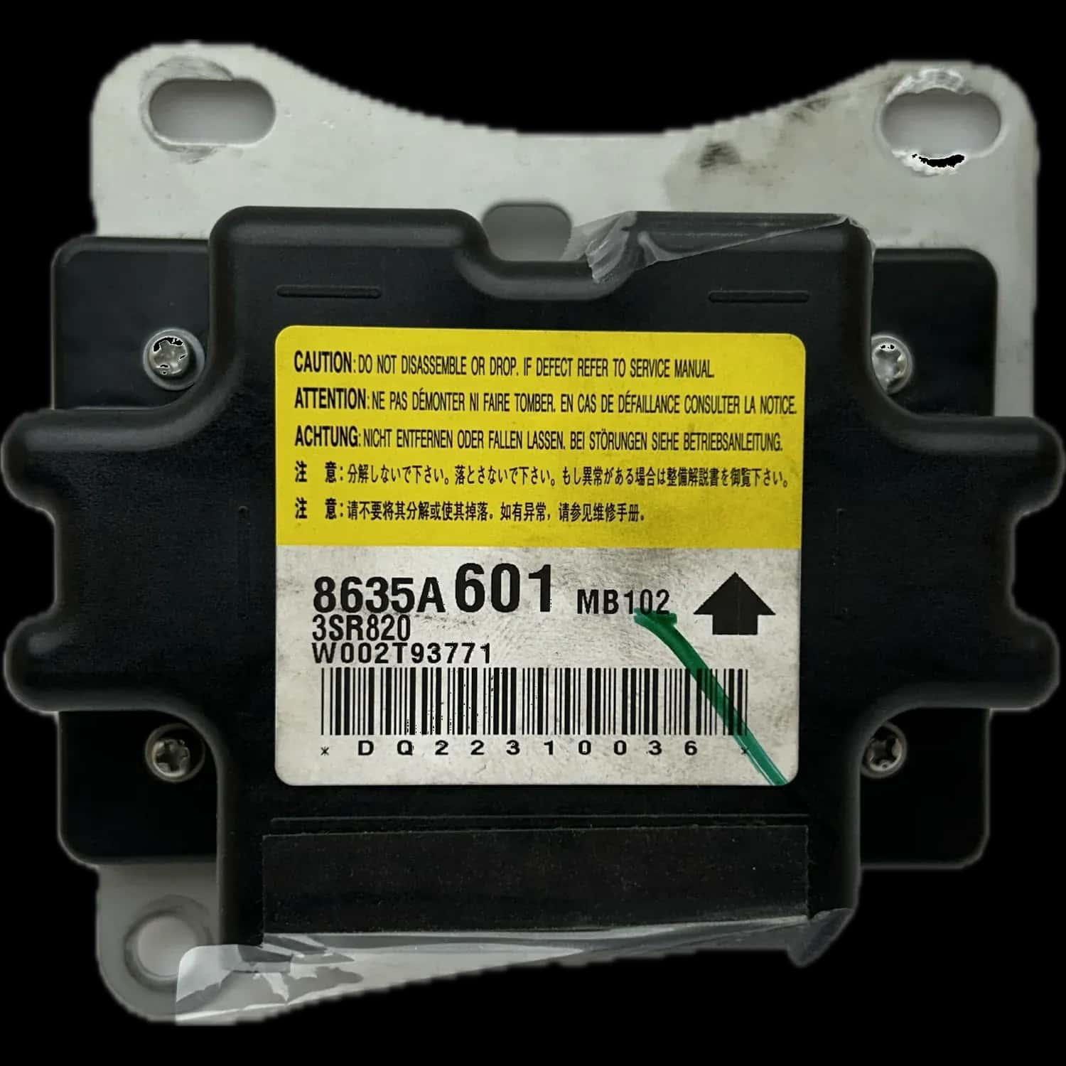 Réparation du calculateur airbag Mitsubishi Space Star A00