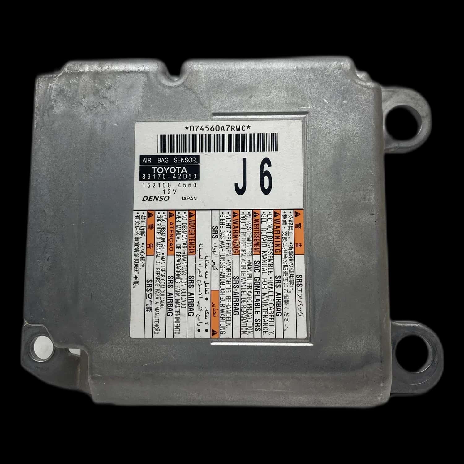 Réparation du calculateur airbag Toyota Corolla E150