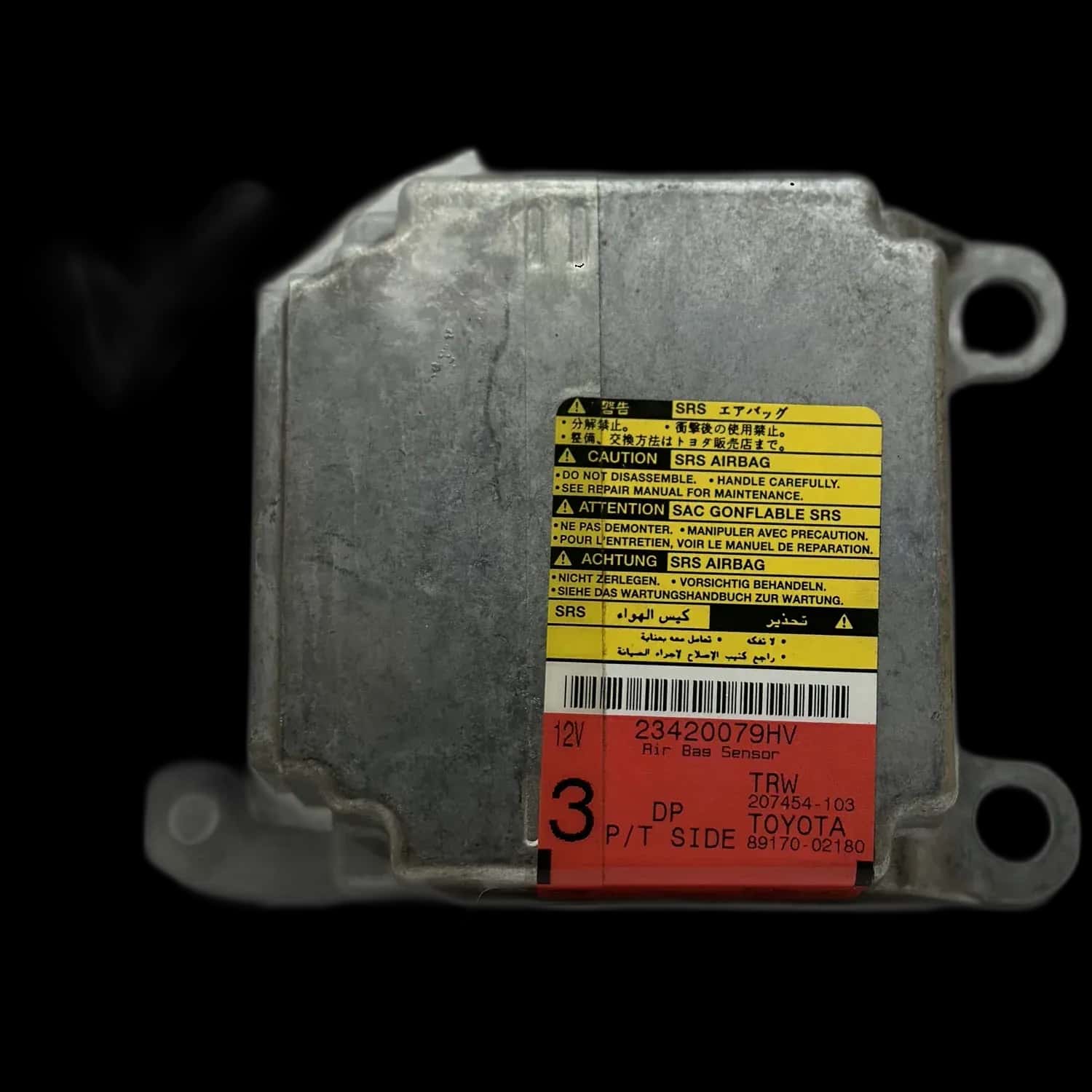 Réparation du calculateur airbag Toyota Corolla E120