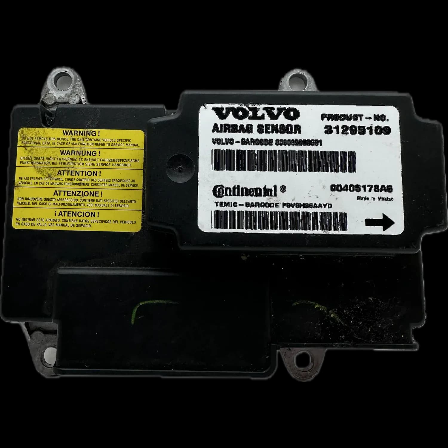 Volvo C30 Série 1 Réparation Calculateur Airbag