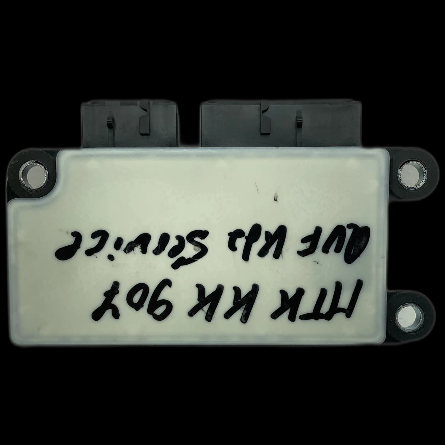 Calculateur airbag 13597092, Face arrière