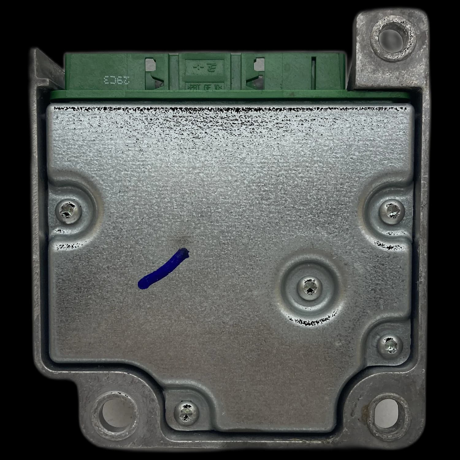 Calculateur airbag 01370979080, Face arrière