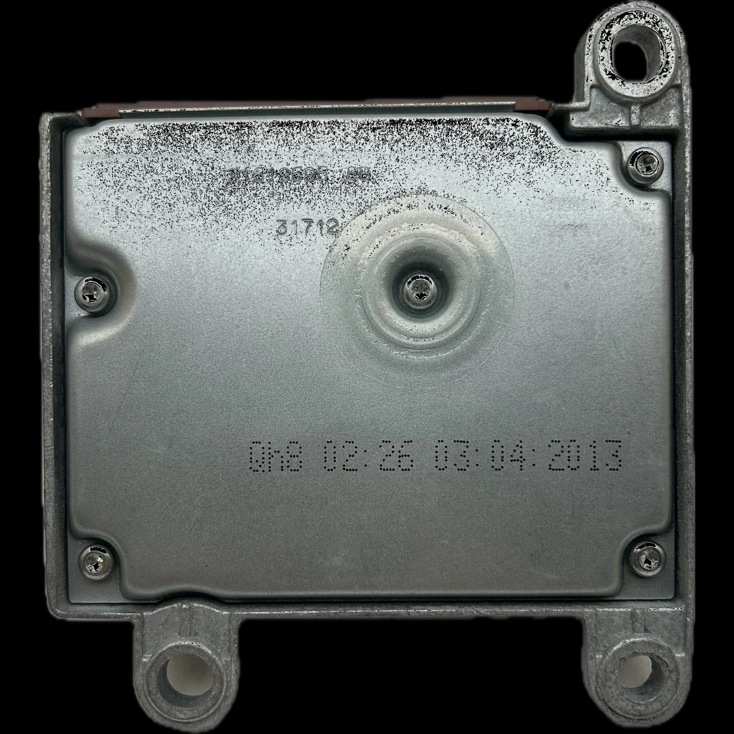 Calculateur airbag 1372895080, Face arrière