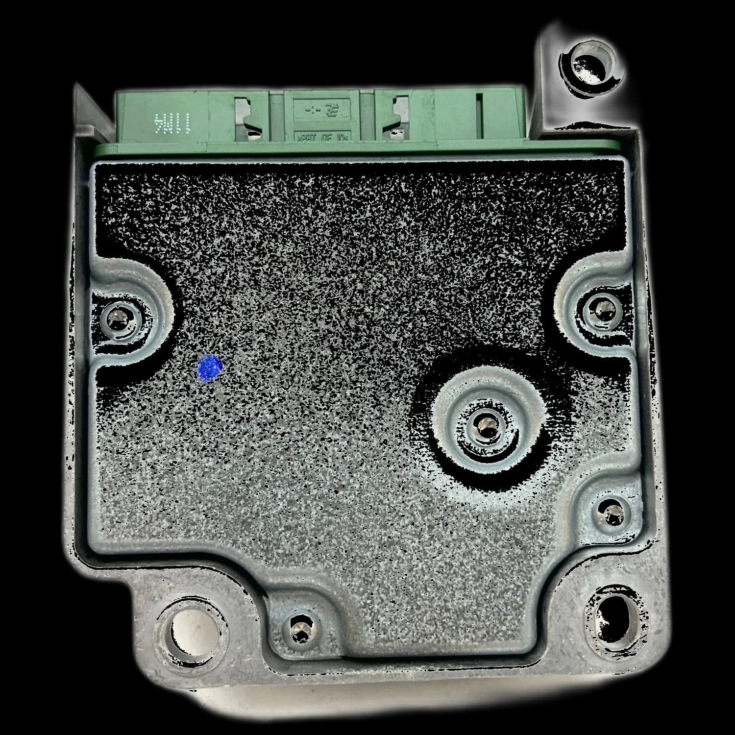 Calculateur airbag 01375110080, Face arrière