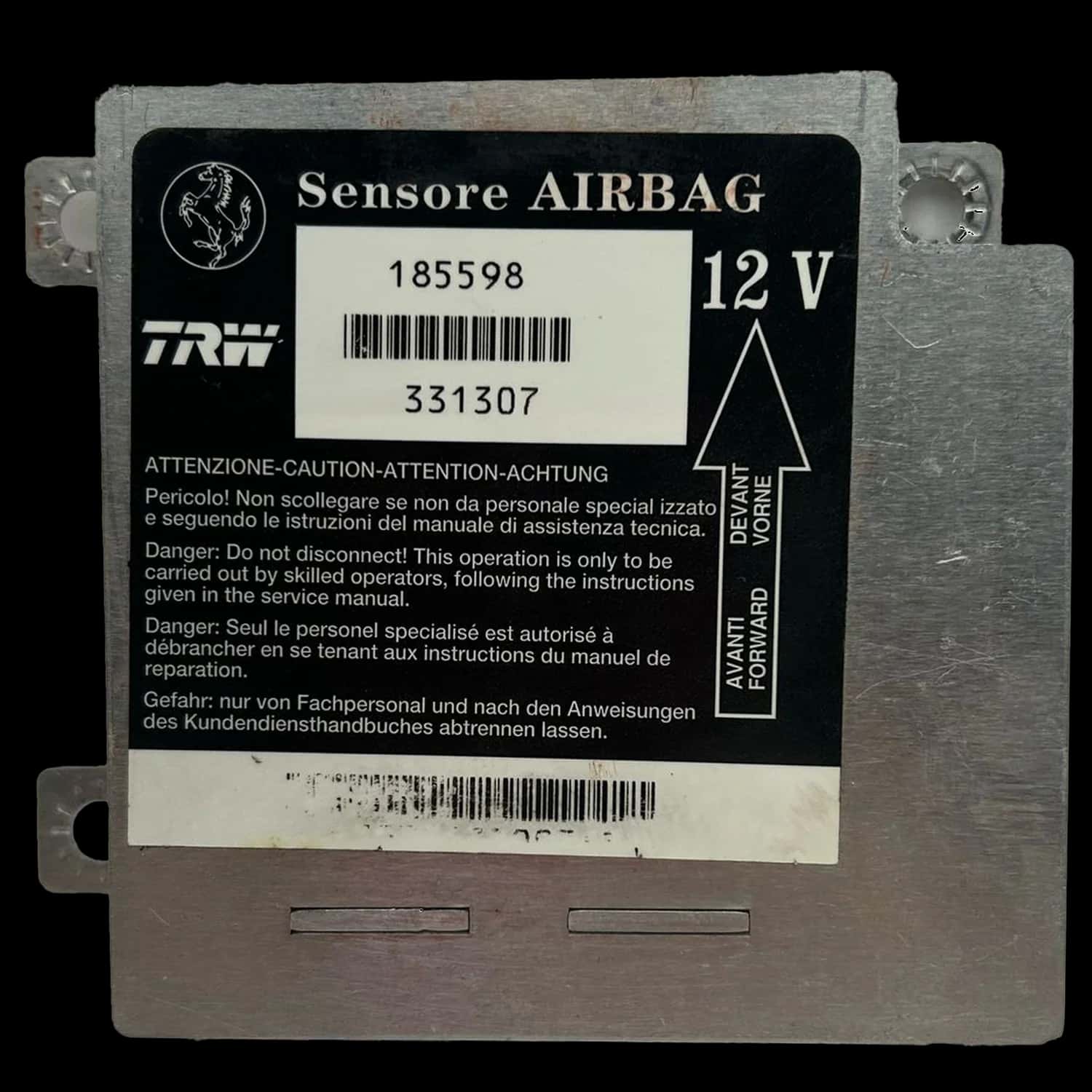 Réparation calculateur airbag Ferrari Enzo F140