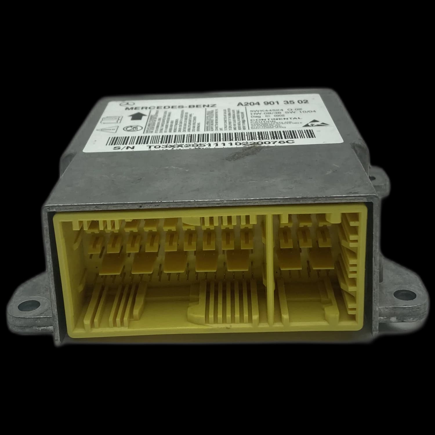 Calculateur airbag A204 901 35 02, Connecteur