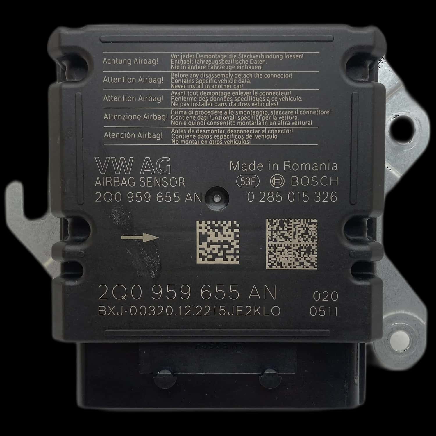 Réparation calculateur airbag Volkswagen California T6.1