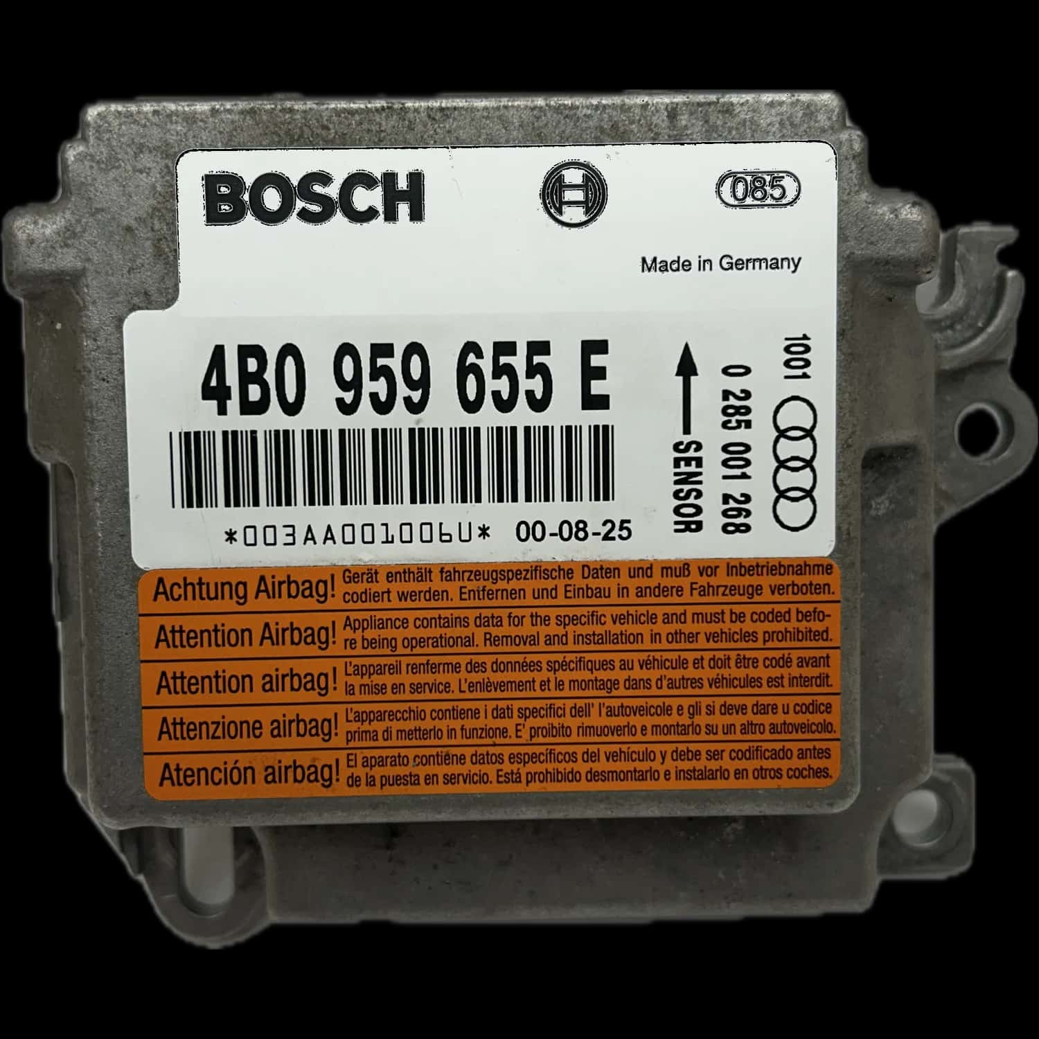 Réparation calculateur airbag Audi A6 C5 4B