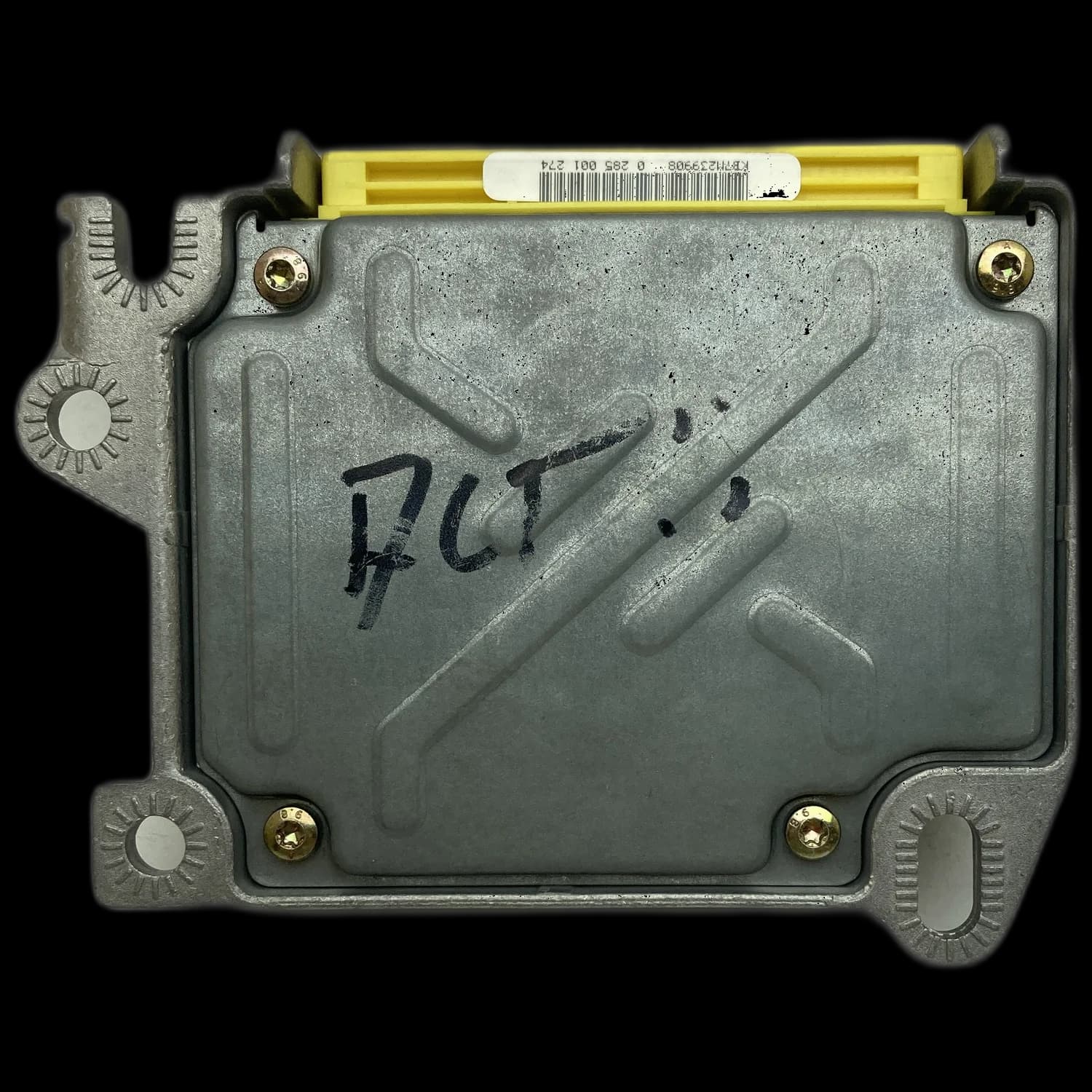 Calculateur airbag 4B0 959 655 G, Face arrière