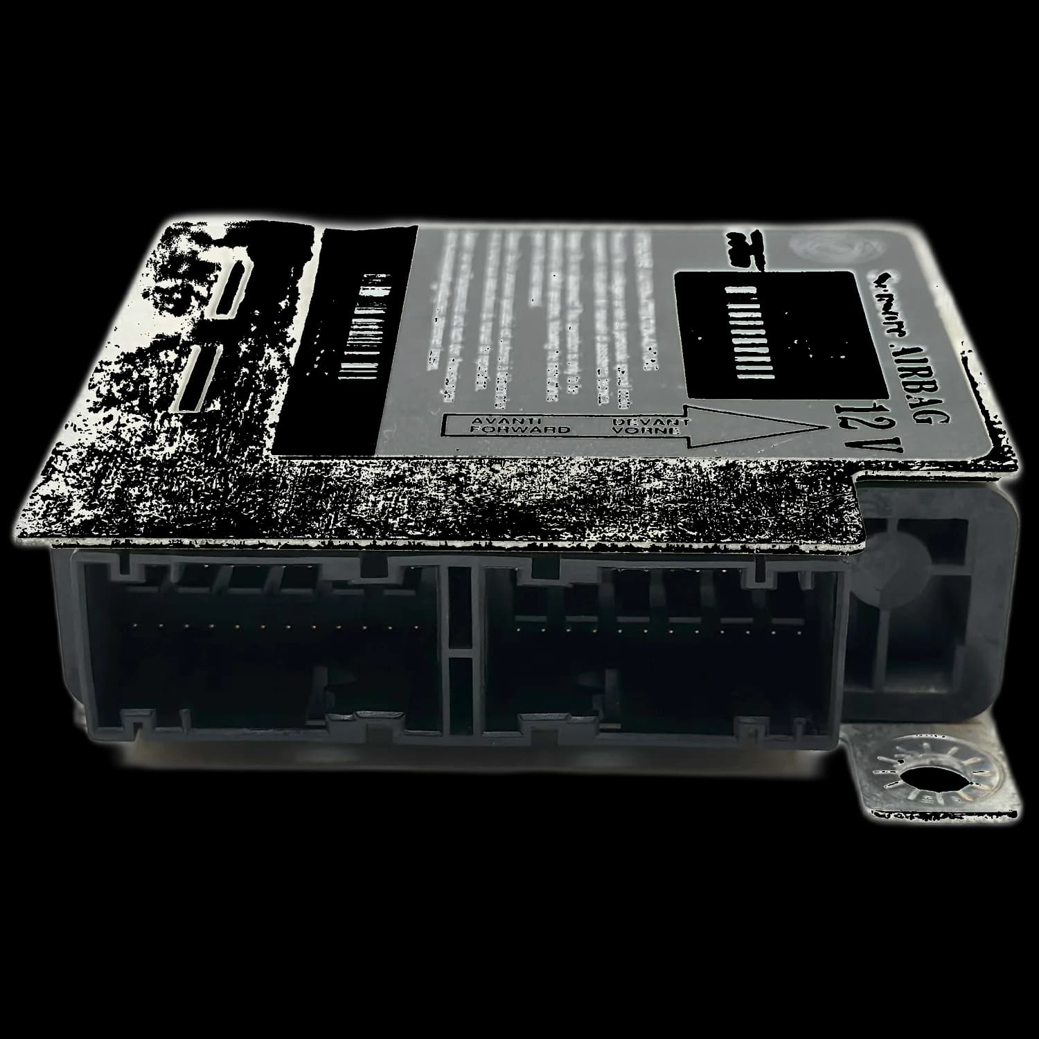 Calculateur airbag 504020907, Connecteur