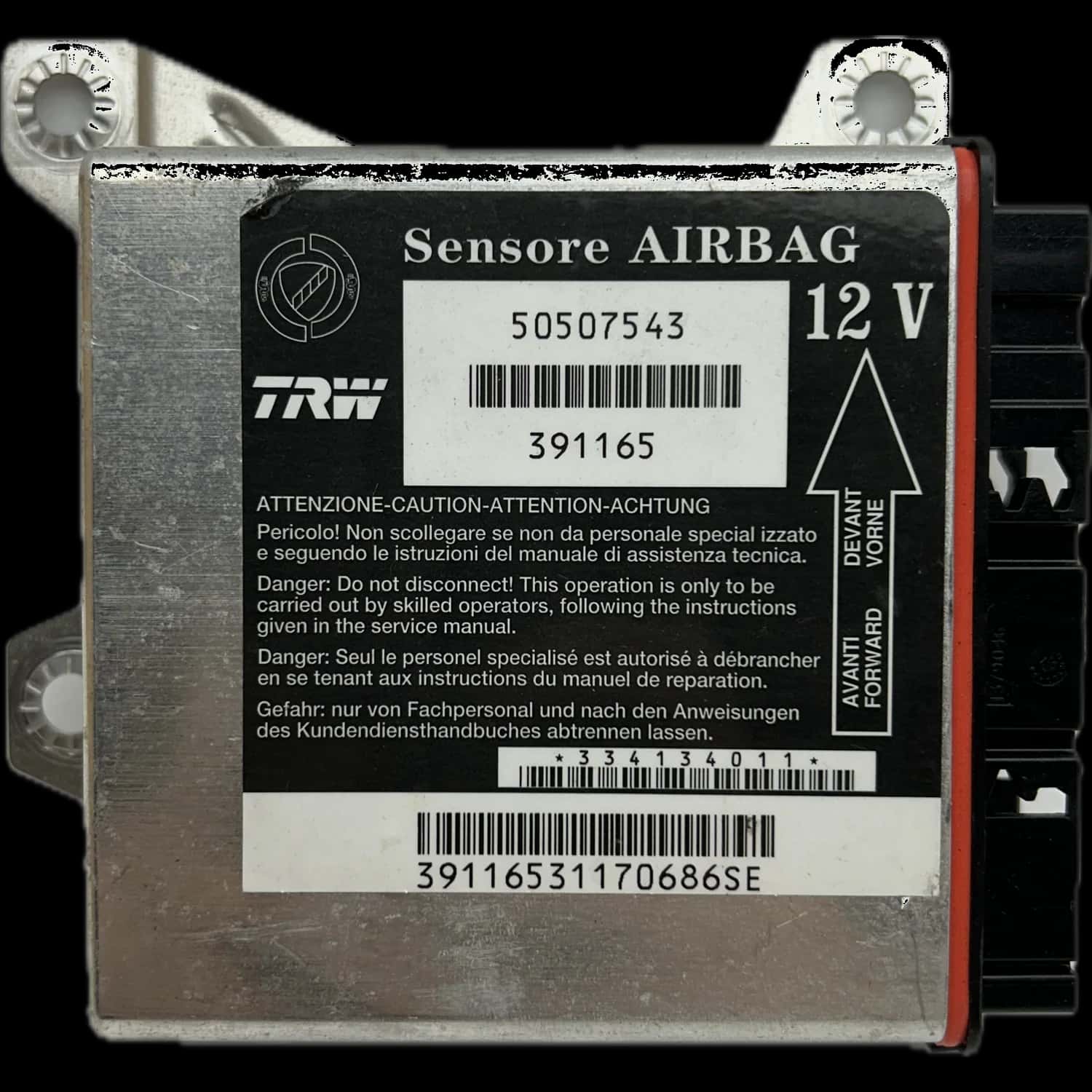 Réparation calculateur airbag Alfa Romeo 159 939