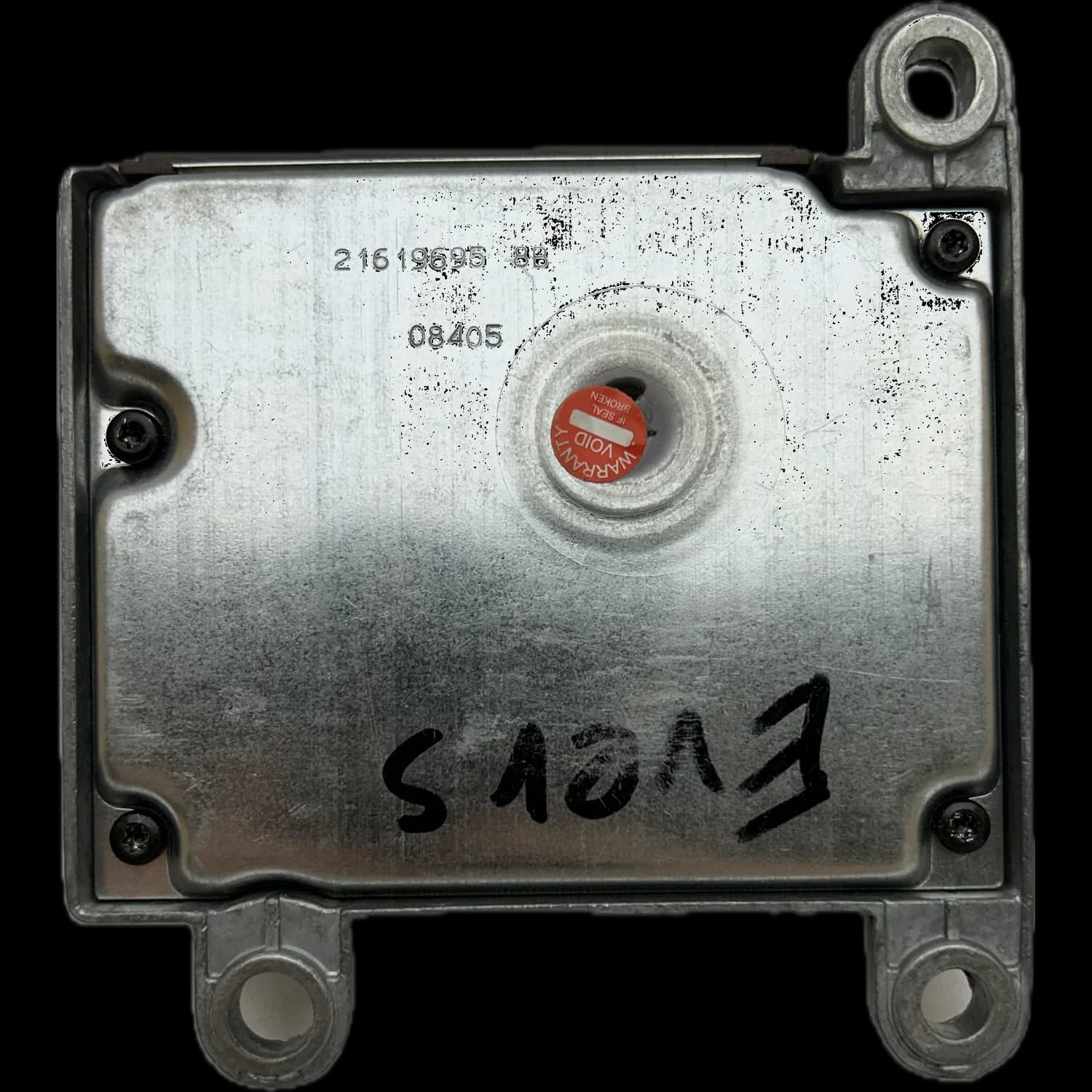 Calculateur airbag 51752417, Face arrière