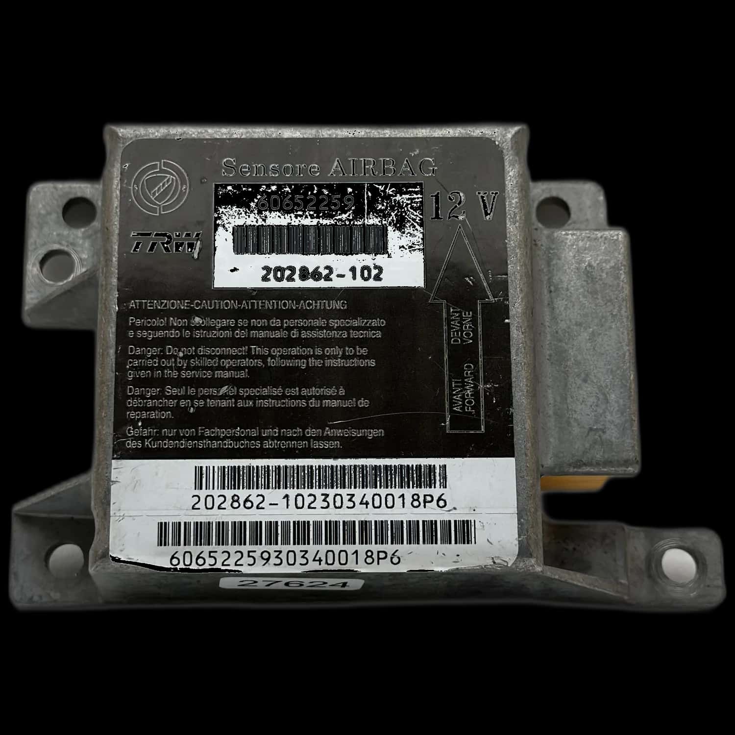 Réparation calculateur airbag Alfa Romeo GTV 916