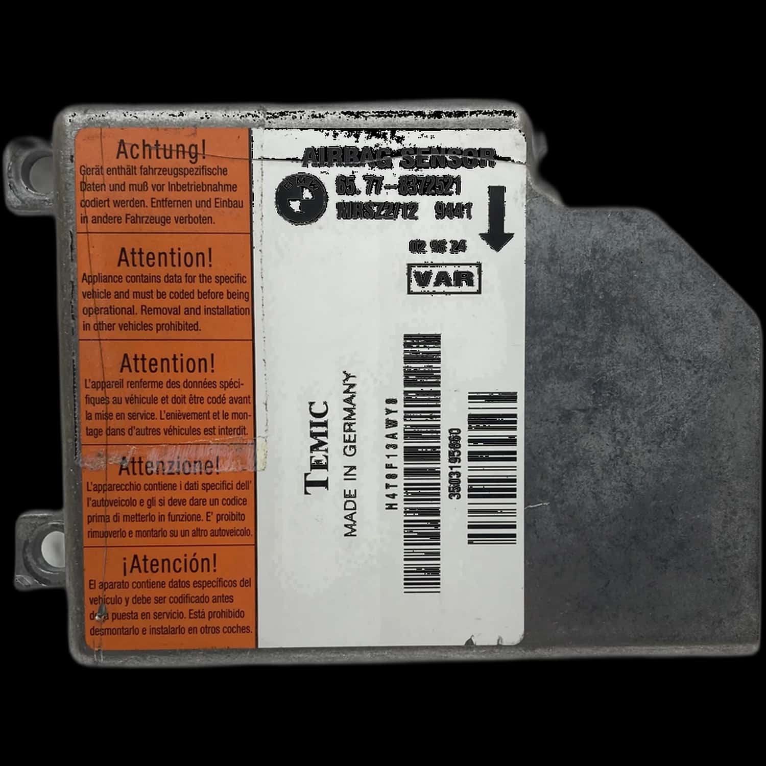 Réparation calculateur airbag BMW M5 E39