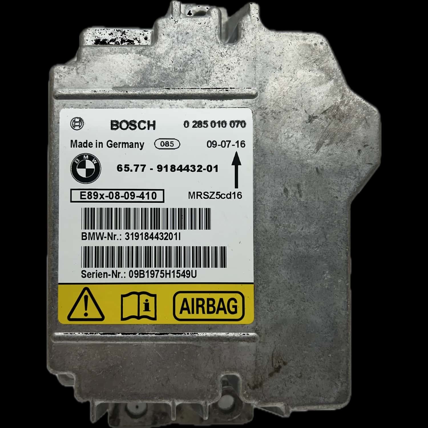 Réparation calculateur airbag BMW X1 E84