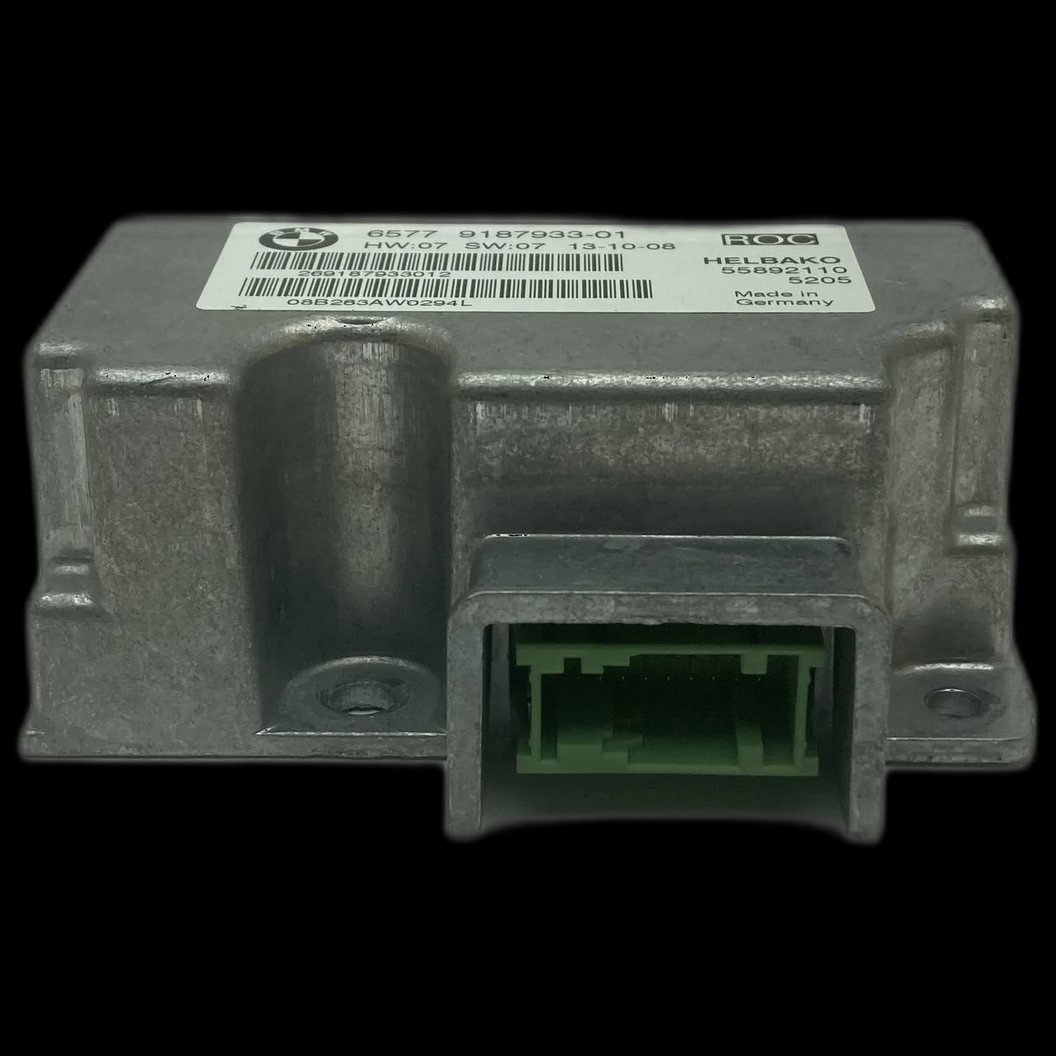 Calculateur airbag 6577 9187933-01, Connecteur