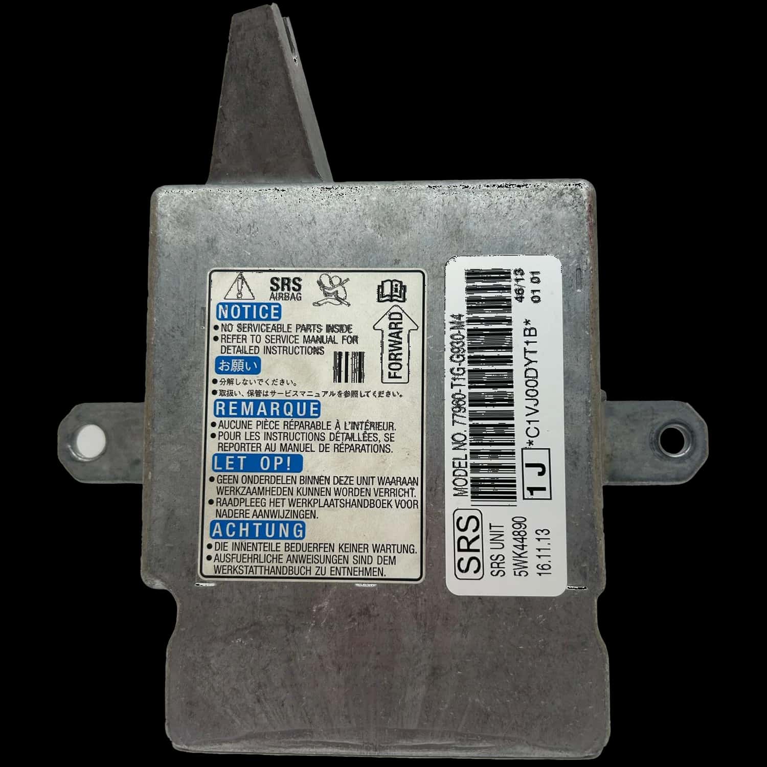 Réparation calculateur airbag Honda CR-V 4 RM