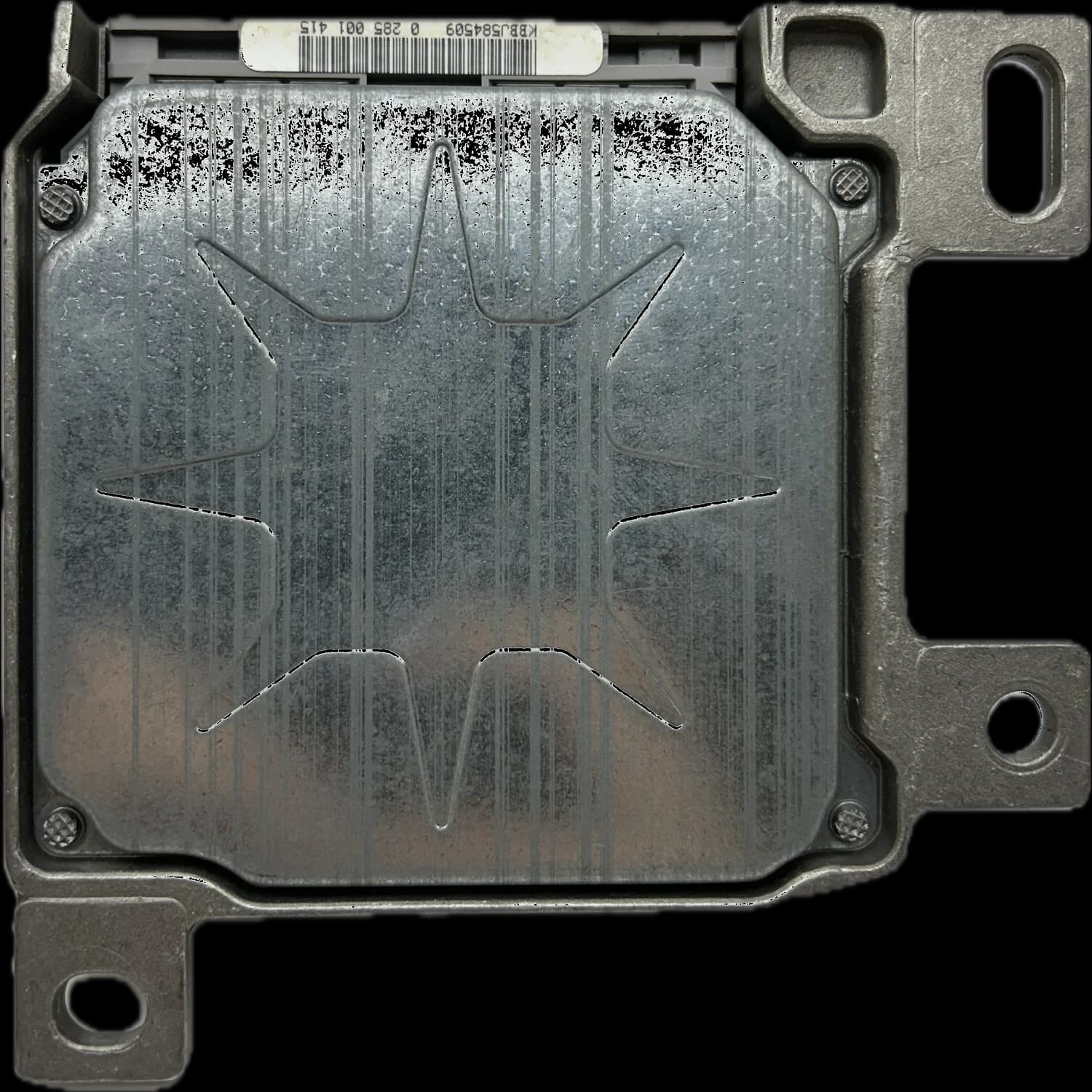 Calculateur airbag 8200136038, Face arrière