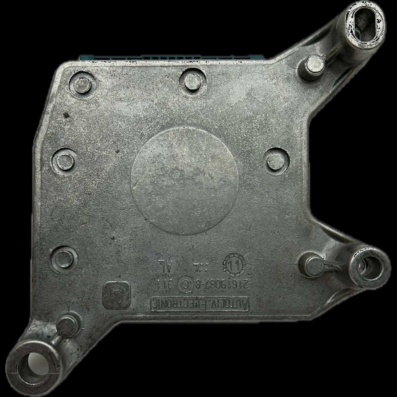 Calculateur airbag 8200969856, Face arrière