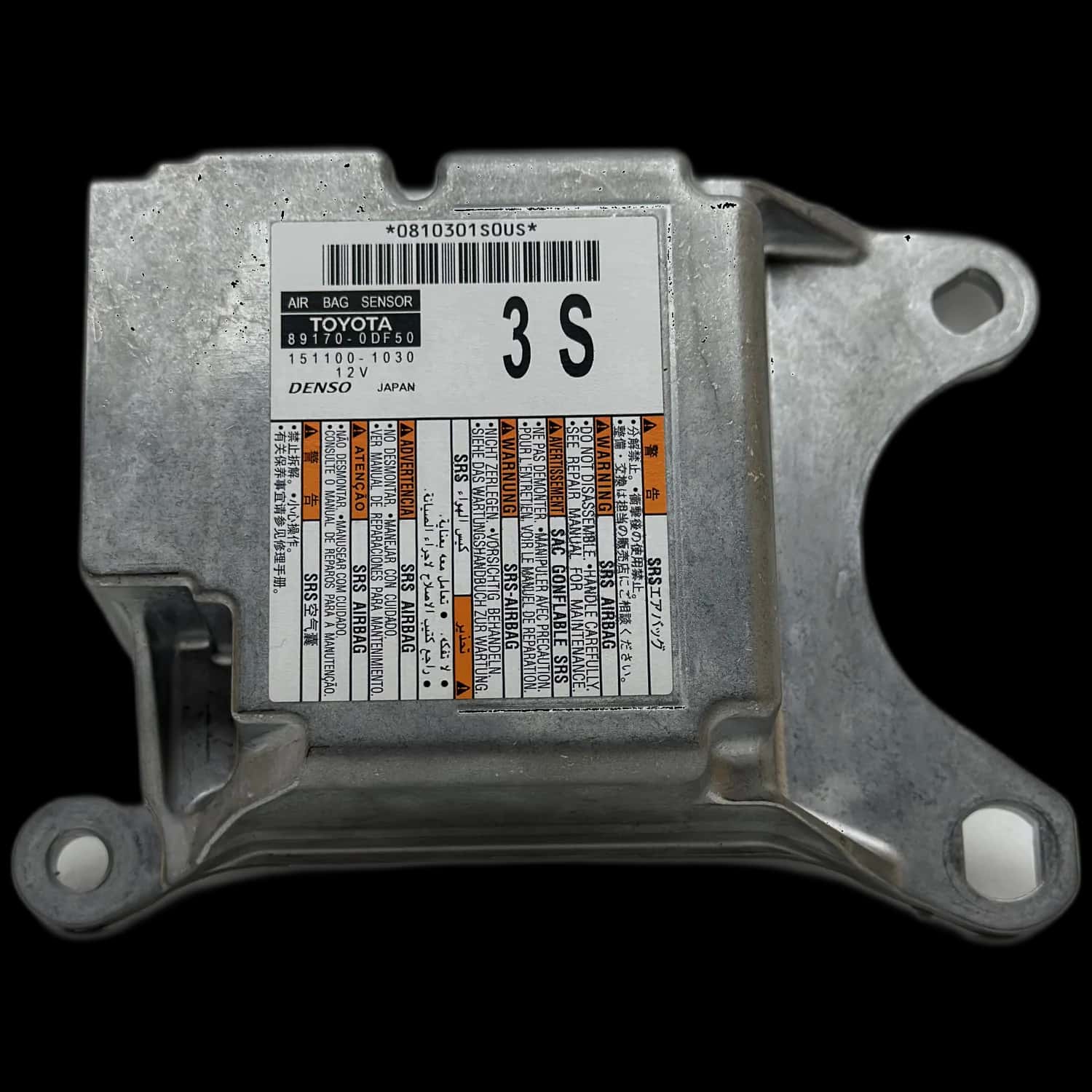 Réparation du calculateur airbag Toyota Yaris XP210