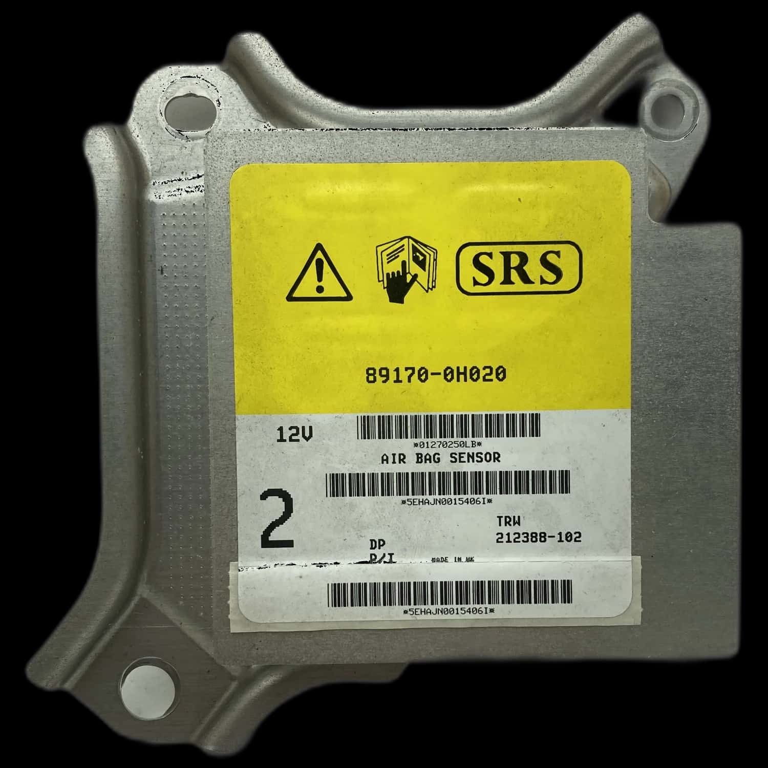 Réparation calculateur airbag Toyota Aygo AB40