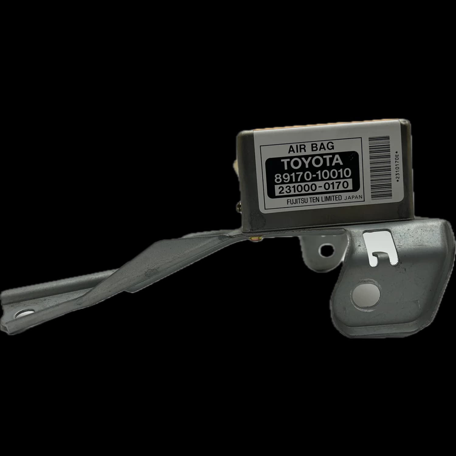 Calculateur airbag 89170-10010, Étiquette