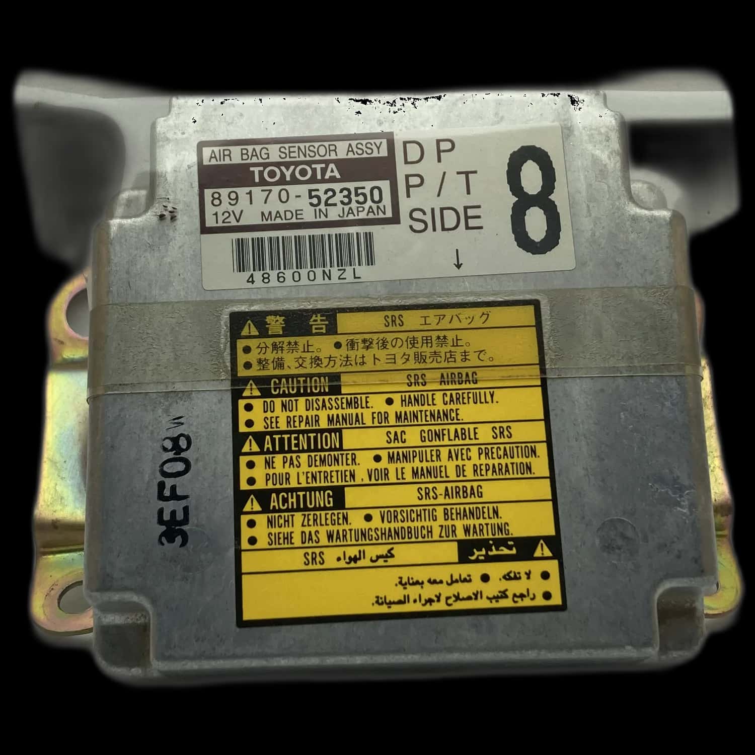 Réparation calculateur airbag Toyota Yaris Verso XP20