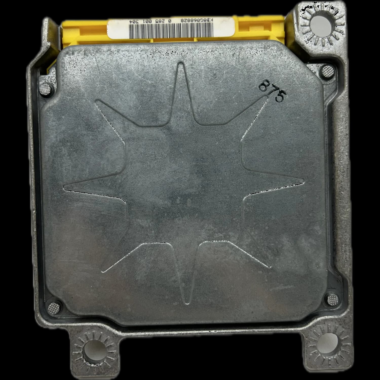 Calculateur airbag 8L0959655F, Face arrière