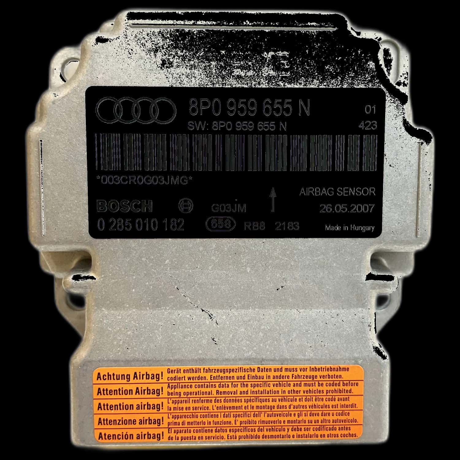 Réparation calculateur airbag Audi A3 8PA Sportback