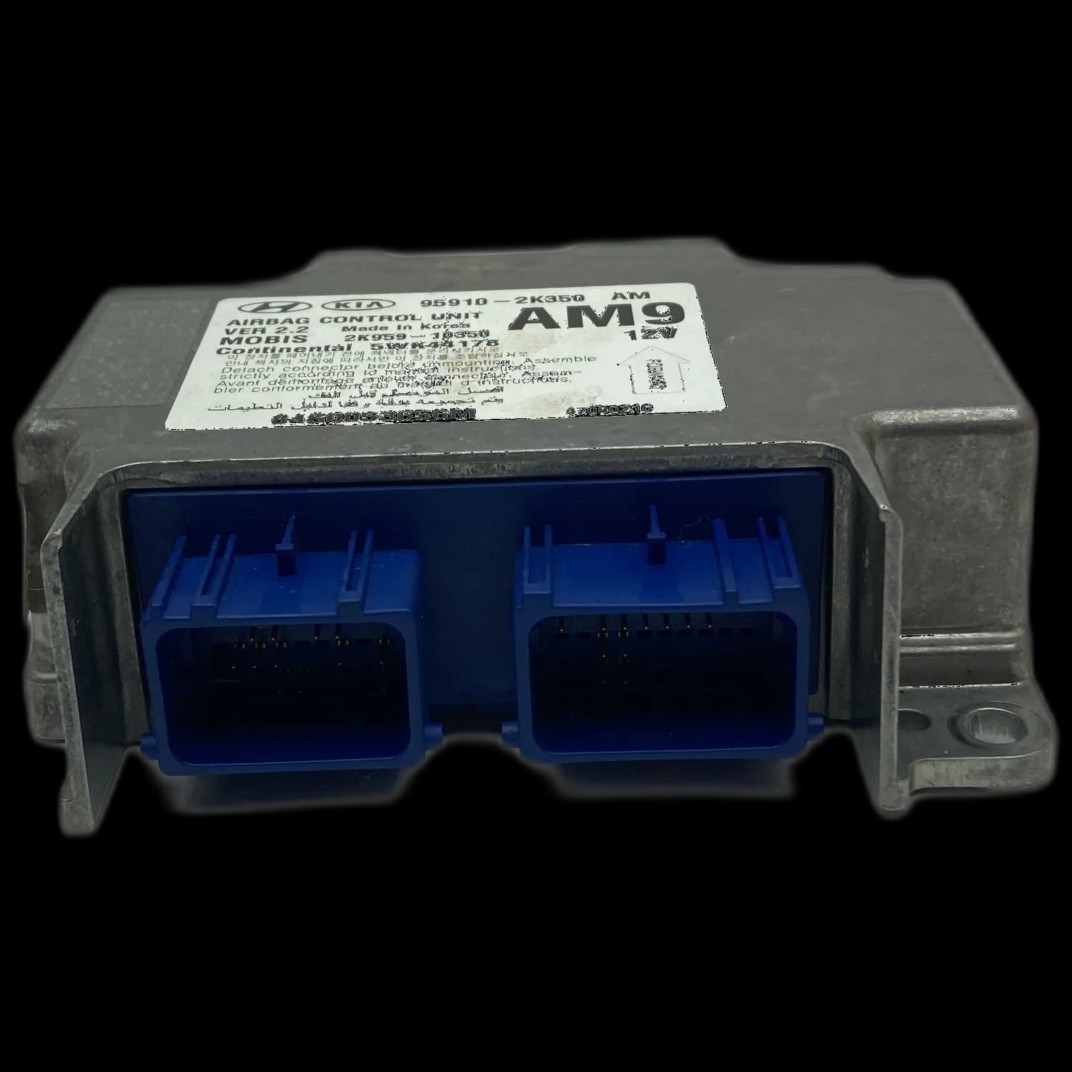 Calculateur airbag 95910-2K350, Connecteur