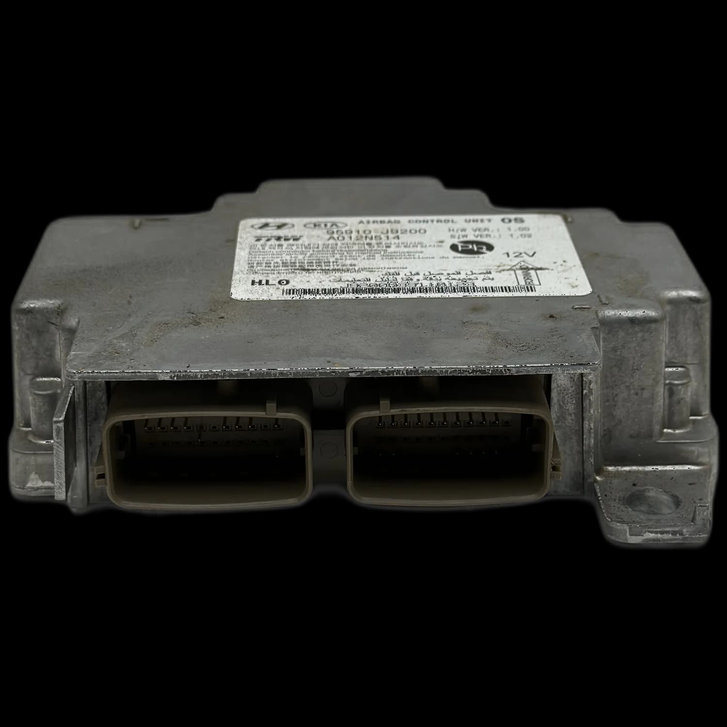 Calculateur airbag 95910-J9200, Connecteur