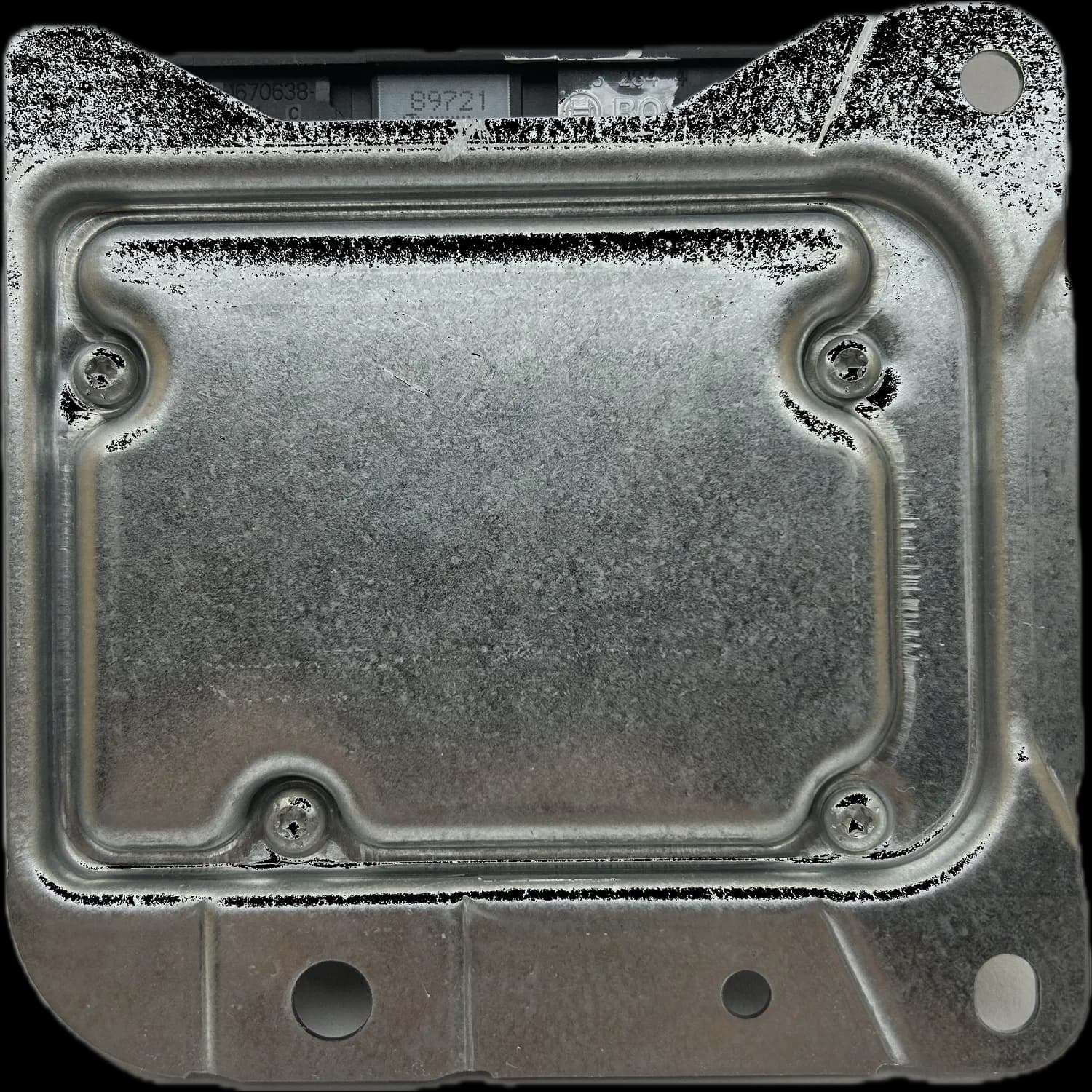 Calculateur airbag 9817062880, Face arrière