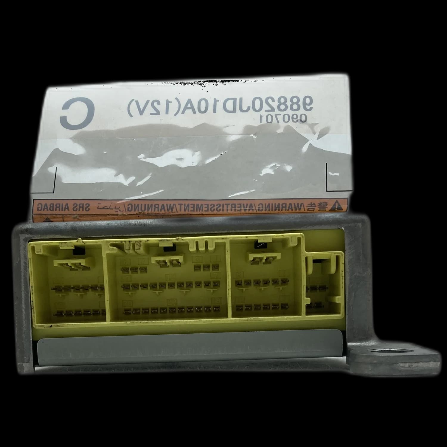 Calculateur airbag 98820JD10A, Connecteur