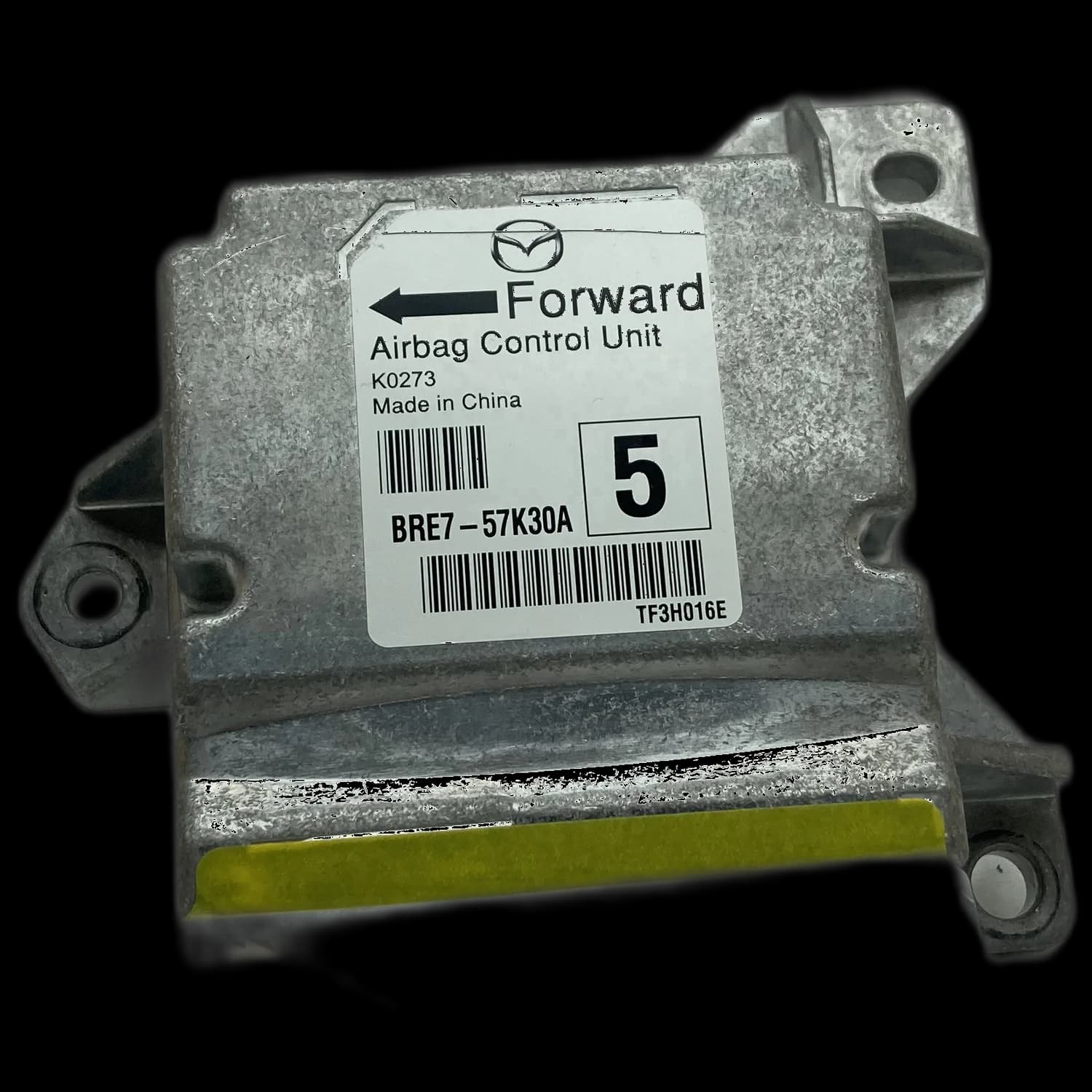 Calculateur airbag BRE7-57K30A, Étiquette