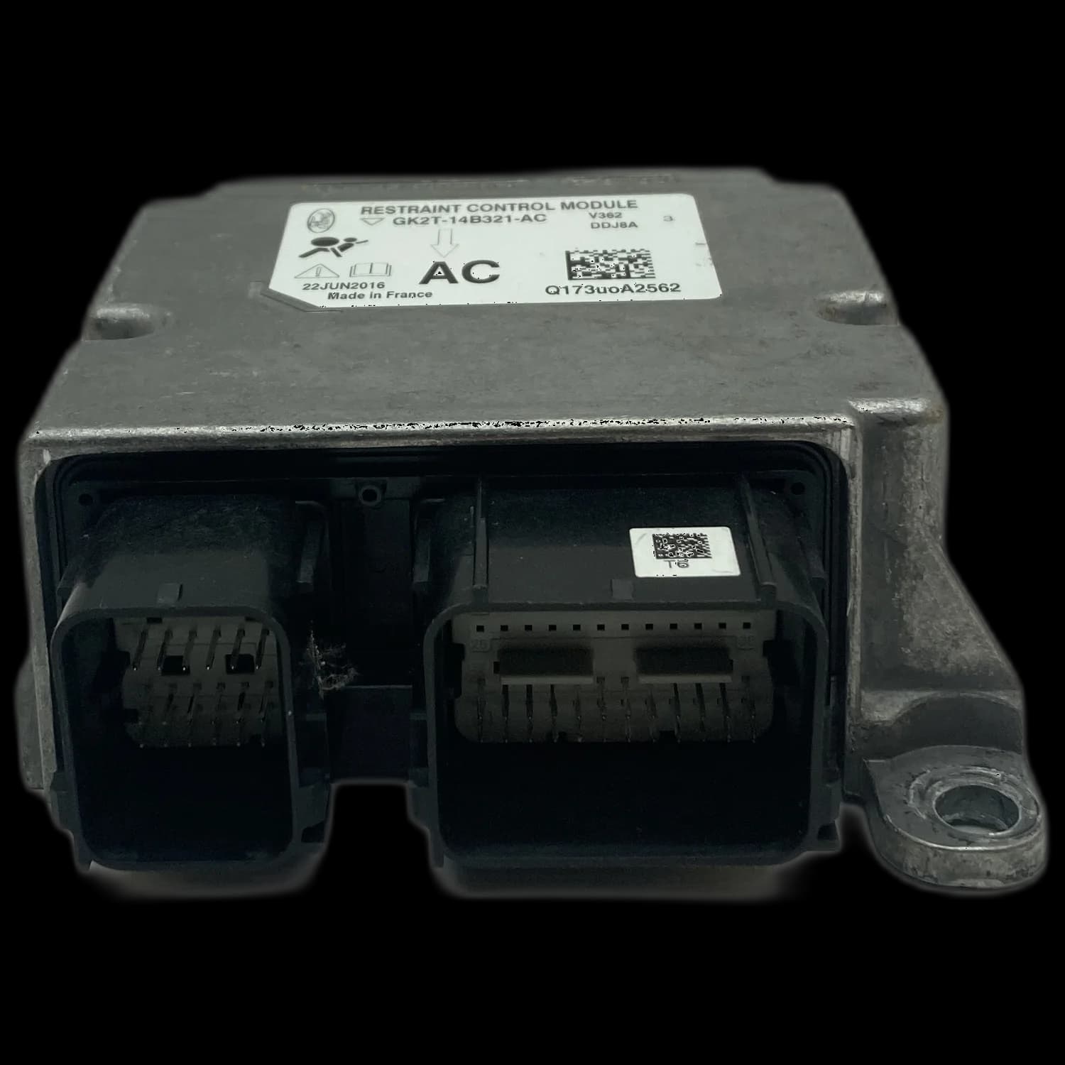 Calculateur airbag GK2T-14B321-AC, Connecteur