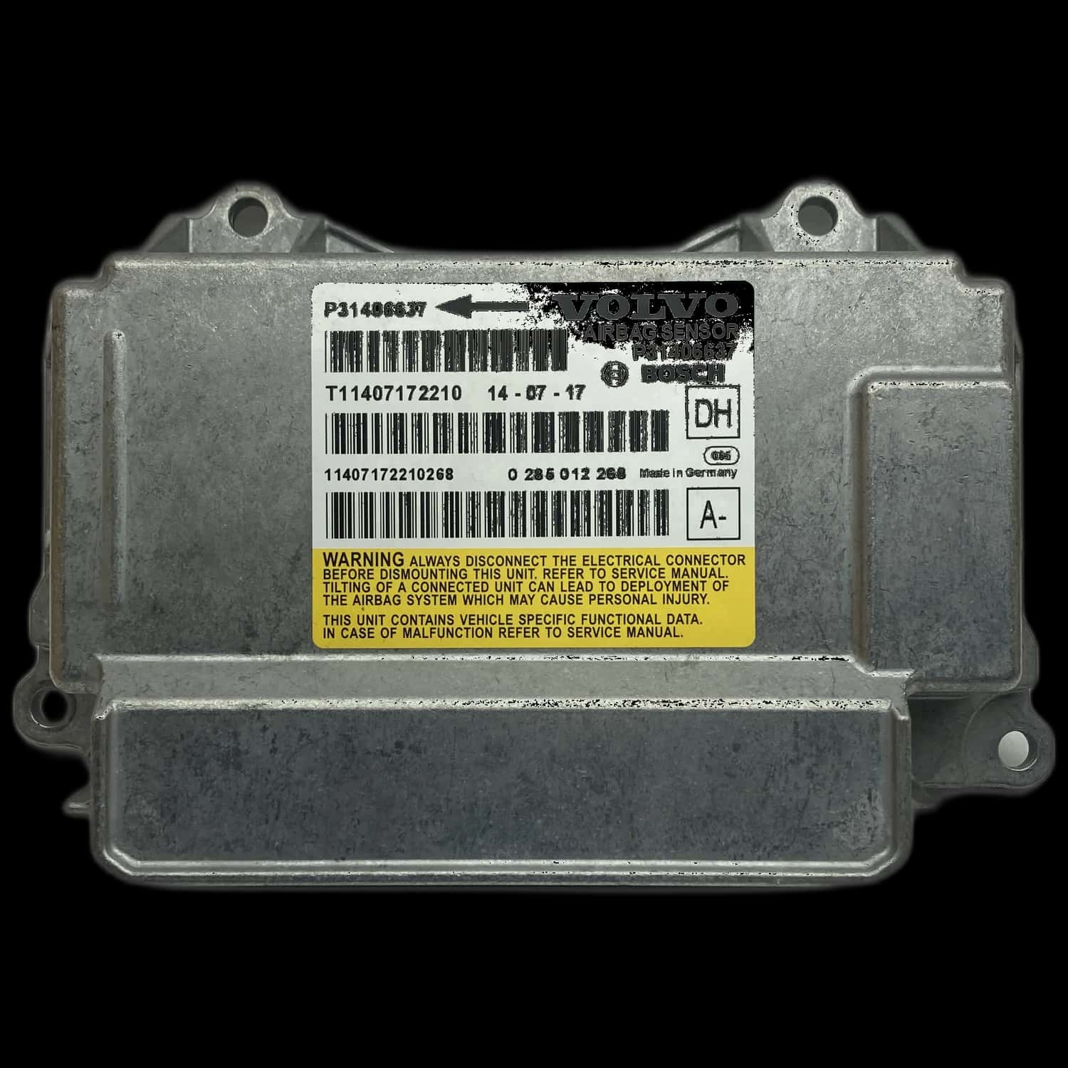 Réparation calculateur airbag Volvo V60 1ère génération