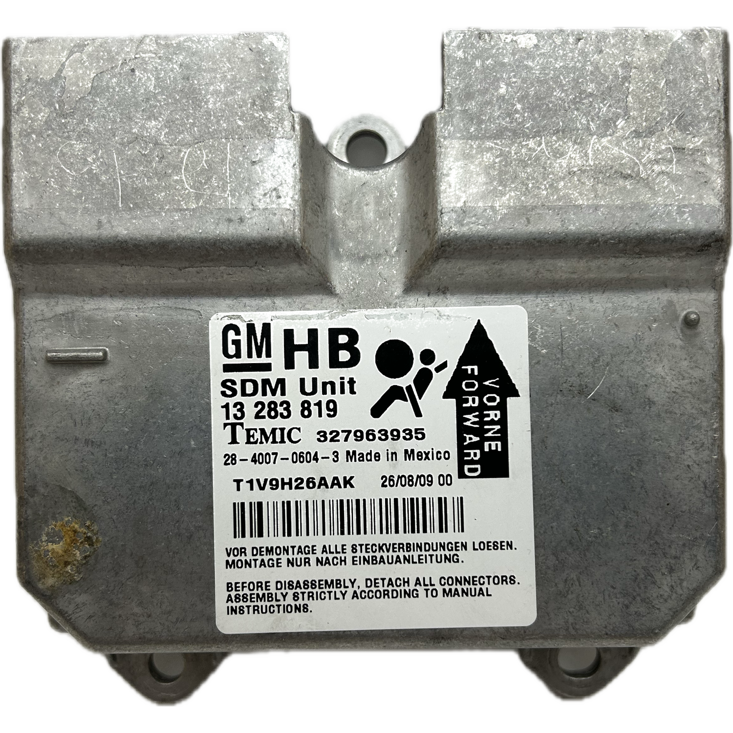 Opel Corsa D Airbag-Steuergerät Reparatur