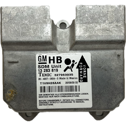 Opel Corsa D Airbag-Steuergerät Reparatur